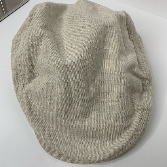 3/$10 Men's Cotton Khaki Flat Summer Newsboy Hat - Picture 6 of 11